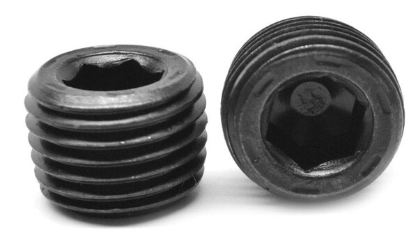 1 PIPE PLUGS ALLOY FLUSH-SEAL 7/8 TAPER BLACK OXIDE